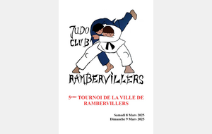 5ème tournoi de la ville de RAMBERVILLERS