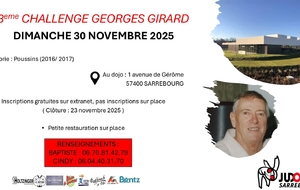 3ème CHALLENGE GEORGES GIRARD
