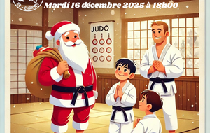 Visite du Père Noël au DOJO