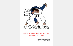 6eme TOURNOI DE LA VILLE DE RAMBERVILLERS