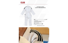 JUDOGI Club 350grs Tailles 150 à 200