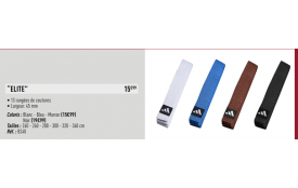 Ceinture Elite Bleue - Marron -Noire