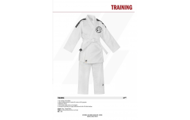 JUDOGI Training 500grs AVEC LOGO CLUB