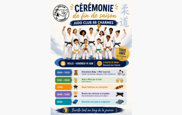Rappel cérémonie de fin d'année