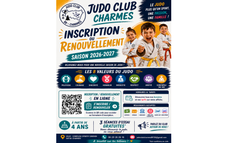 ✨ LES INSCRIPTIONS ET RENOUVELLEMENTS SONT OUVERTS ! ✨