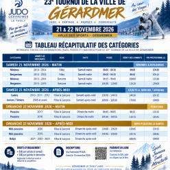 23ème tournoi de la ville de Gérardmer